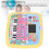 Kids French Language Learning Machine with LED Screen Yellow Interactive Toy 4