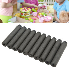 EVA-schuim dartpijlen, hol, zwart, 73 mm, 267 g, voor kinderen