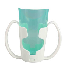 Easy Sip beker met afgeschuinde opening voor nekletsel en slikproblemen, 350 ml