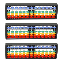 3 Pcs Education Tools Abacus For Kids Early Toys Math Student