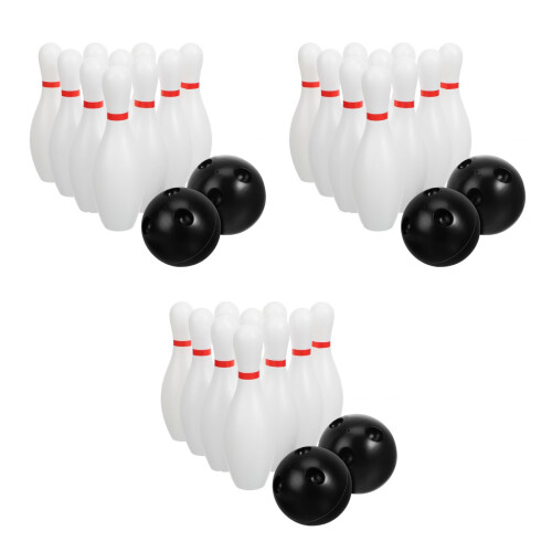 3 Set Kit Bowling Con Palline Interne Esterne Abilità 2