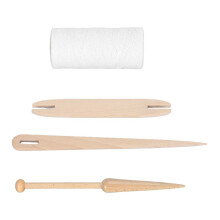 Tragbares Baumwollwebstuhl-Kettfaden-Set – 1-mm-Webset für den Hausgebrauch
