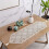 2Pcs Handmade Cotton Lace Table Runner Doilies,-White camellia 7