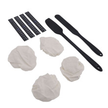 Sourdough Starter Kit with Thermometer & Cover for 3-4in Jars
