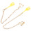 Anti-Lost Ohrringband Herz Kette 7
