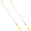 Anti-Lost Ohrringband Herz Kette 9