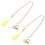 Anti-Lost Ohrringband Herz Kette 10