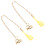 Anti-Lost Ohrringband Herz Kette 4
