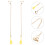 Anti-Lost Ohrringband Herz Kette 5