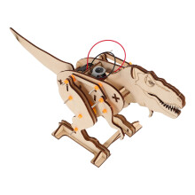 5 Teile Dinosaurier Holzbausatz 3D Puzzle Modell Für Kinder