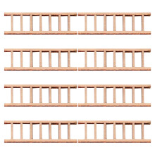 8 Unidades Miniatura Para Casa De Muñecas Beige