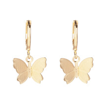 2 Paar Ohrhänger Anhänger Schmuck Für Frauen Golden Silber