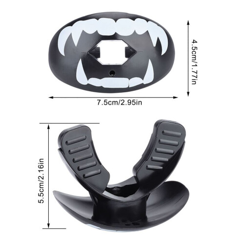 Rugby Teeth Protector with Universal Fit and Shock Resistance #3 1