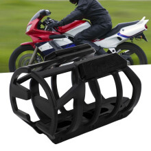 Draagbare zwarte bekerhouder voor op de fiets - Perfecte pasvorm, geen aanpassingen nodig