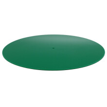 Groene acryl slipmat voor draaitafel van 12 inch, 300x300 mm