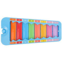 1 Set Klopfklavier Frühkindliche Bildung Schlaginstrument Bunt