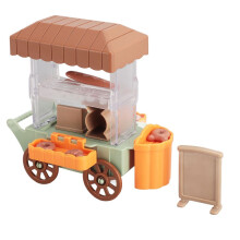 Juguete de plástico en miniatura para tienda de donas para niños (13 x 13 x 6,5 cm)