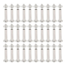 30 set platt rundnitar M4 5x23x9,5mm