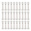30 set platt rundnitar M4 5x23x9,5mm 1