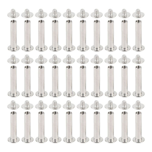 30 set platt rundnitar M4 5x23x9,5mm