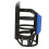 Universal Blue Motorcycle Water Bottle Holder ABS Support for Bikes & EVs 1