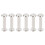 30 set platt rundnitar M4 5x23x9,5mm 4