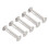 30 set platt rundnitar M4 5x23x9,5mm 3