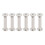 30 set platt rundnitar M4 5x23x9,5mm 2