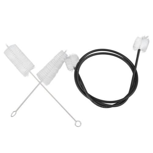 Kit de limpieza de 3 cepillos para trompeta francesa 2