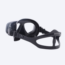 Lunettes de plongée à sangle réglable, masque de snorkeling en silicone noir pour activités nautiques