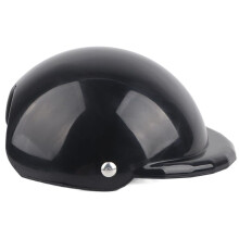Casco de motocicleta para perros y gatos, color negro, talla M