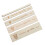 5pcs Macrame Board Auxiliary Rulers Clear Scale 4