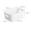 Large Capacity Plastic Storage Basket for Kitchen Bathroom Closet Organization 2