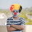 Perruque Clown En Pet Durable Accessoire De Fête 8