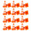 120 Pcs Kids Mini Traffic Cones Orange For Learning Traffic Rules 3