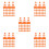 120 Pcs Kids Mini Traffic Cones Orange For Learning Traffic Rules 5