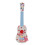 Pink Simulation Ukulele Toy with Adjustable Strings, Portable 12.5cm 2
