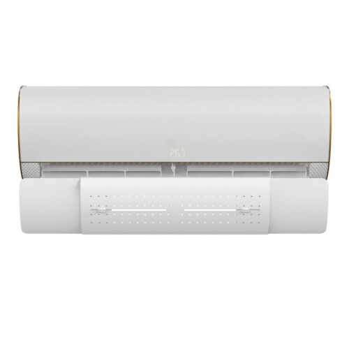Sturdy Plastic Window Baffle for Efficient AC Airflow & Dust Control 2
