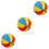 3Stk Kinder Basketball Langlebigem Material Bunt 5