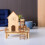 De 3D De Casa De Madera Con Hidráulica 7