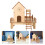 De 3D De Casa De Madera Con Hidráulica 11