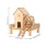 De 3D De Casa De Madera Con Hidráulica 3