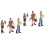 6 Miniature Statici Umani Decorazioni 4