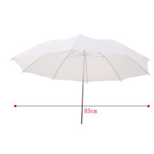 Parapluie de studio à lumière douce de 83 cm (33 pouces), translucide, pour la photographie au flash