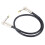 Guitar Patch Cable 6.35mm Plug Right Angle Anti 1