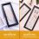 4 Sets Displaybox Halskette Kunststoff Verpackung 11