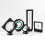 4 Sets Displaybox Halskette Kunststoff Verpackung 3