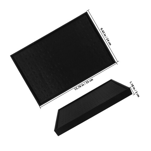 Ringedisplay Tablett Ringhalter Schmuckorganizer Präsentationstablett 1