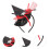 2Pcs Halloween Headband With Tiny Witch Hat For Party And Cosplay 11