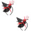 2Pcs Halloween Headband With Tiny Witch Hat For Party And Cosplay 8